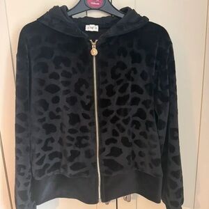 F&F Black Animal Print Women's Jacket